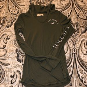Hollister hoodie t shirt